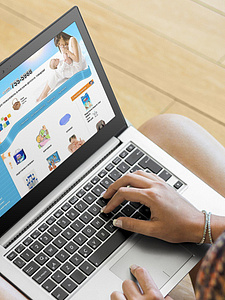 Создание сайта для магазина детских товаров