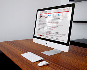 Создание сайта для отдела ИБП компании Landata