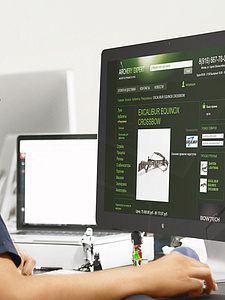 Создание сайта для магазина арбалетов