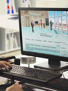 Создание сайта для торгового дома Юнитрейд